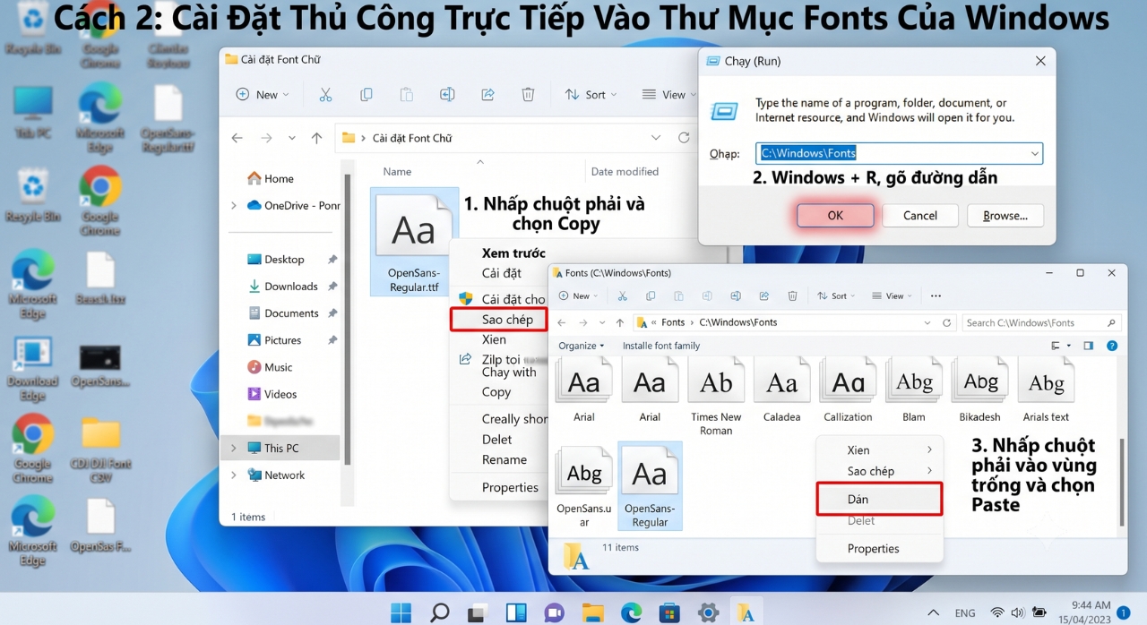 Huong Dan Sua Loi Khong Cai Duoc Font Chu Tieng Viet Tren Windows 11 1