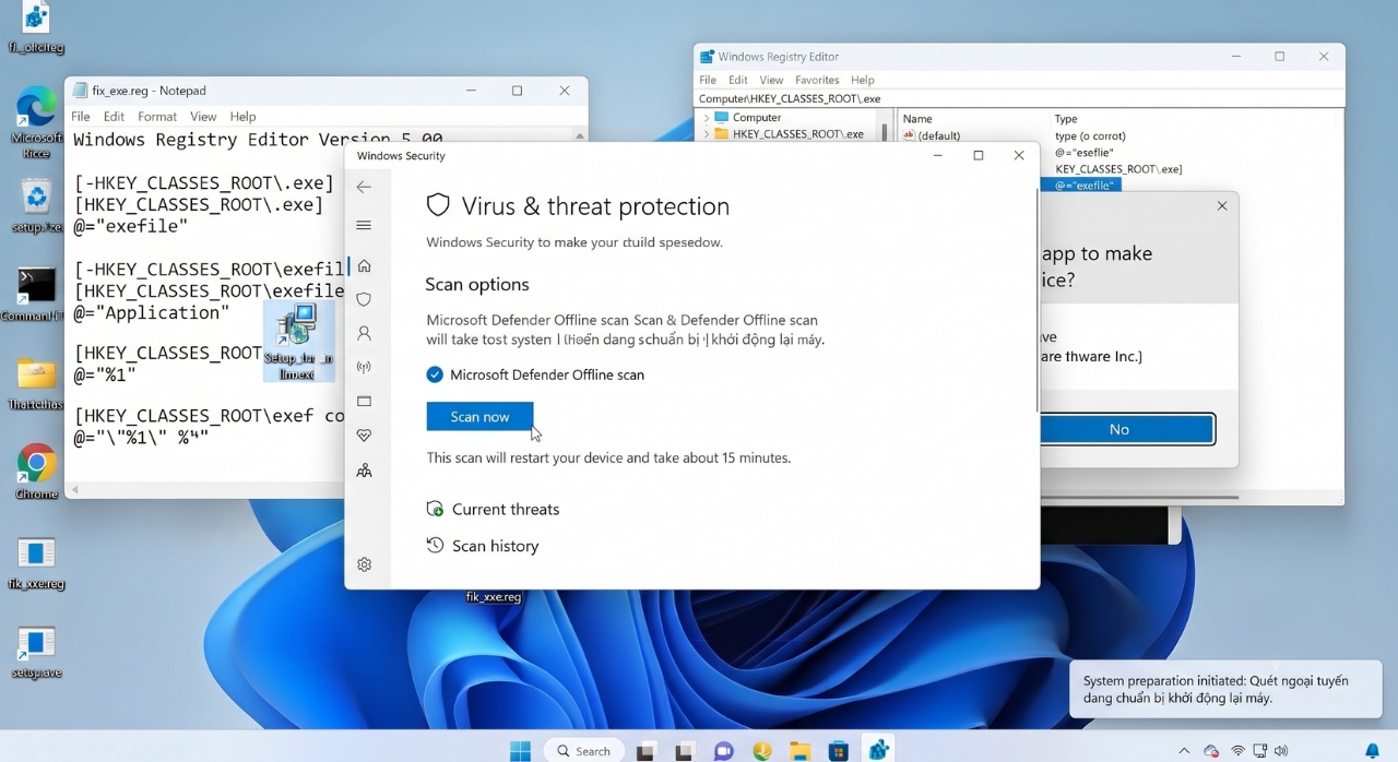 Huong Dan Sua Loi Khong Mo Duoc File .Exe Tep Tin Cai Dat Tren Windows 11 1