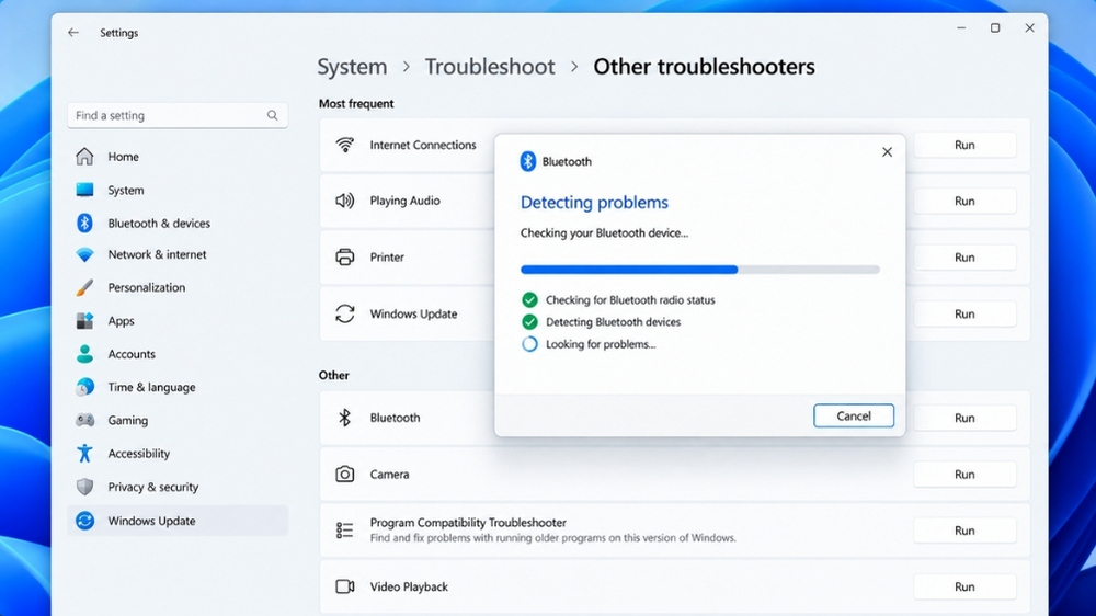 Không Nhận Tai Nghe Bluetooth Trên Win 11
