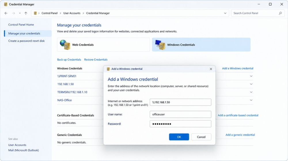 Sửa Lỗi Không Vào Được Mạng Lan Chia Sẻ Máy In Win 11