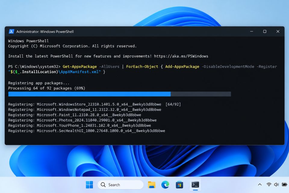 Sua loi Snipping Tool khong mo tren Windows 11 4