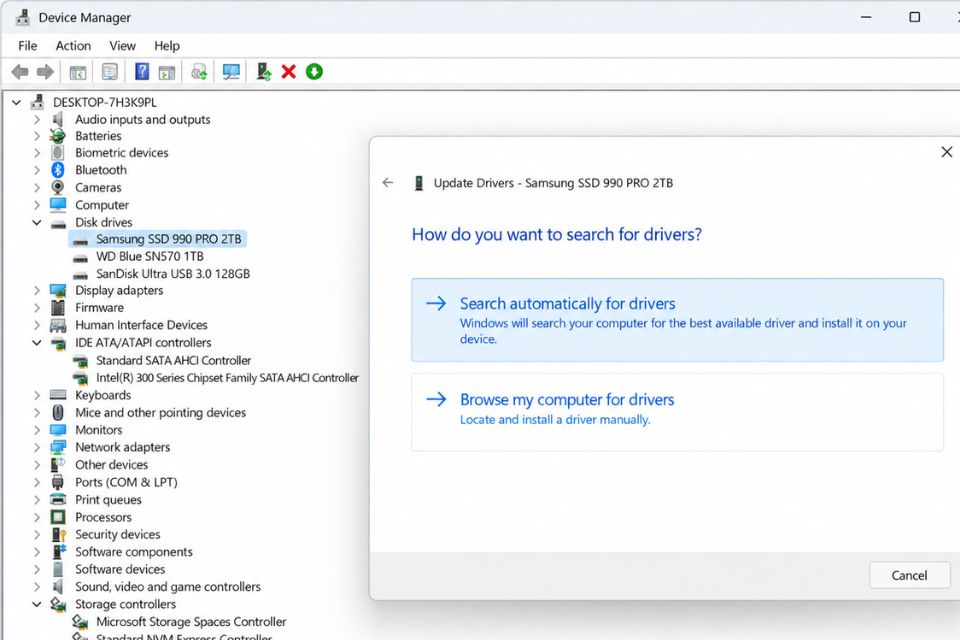 Sửa lỗi màn hình xanh Watchdog Violation Windows 11 7 Sua loi man hinh xanh Watchdog Violation Windows 11 3
