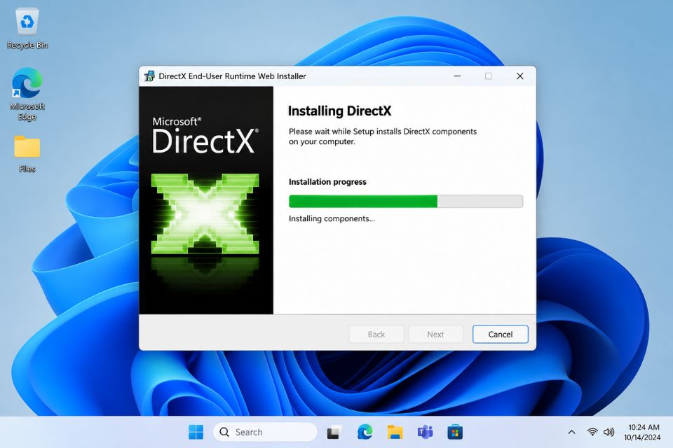 Thiếu file DLL Windows 11: Cách tải và sửa lỗi DirectX 7 Thieu file DLL Windows 11 Cach tai va sua loi DirectX 3
