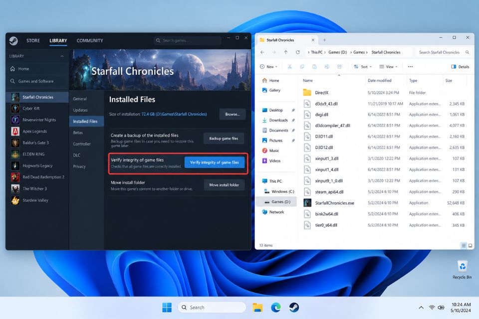 Thiếu file DLL Windows 11: Cách tải và sửa lỗi DirectX 10 Thieu file DLL Windows 11 Cach tai va sua loi DirectX 6
