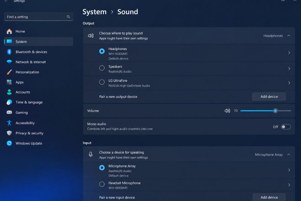 Toi uu hoa am thanh vom Dolby Atmos tren Windows 11 3