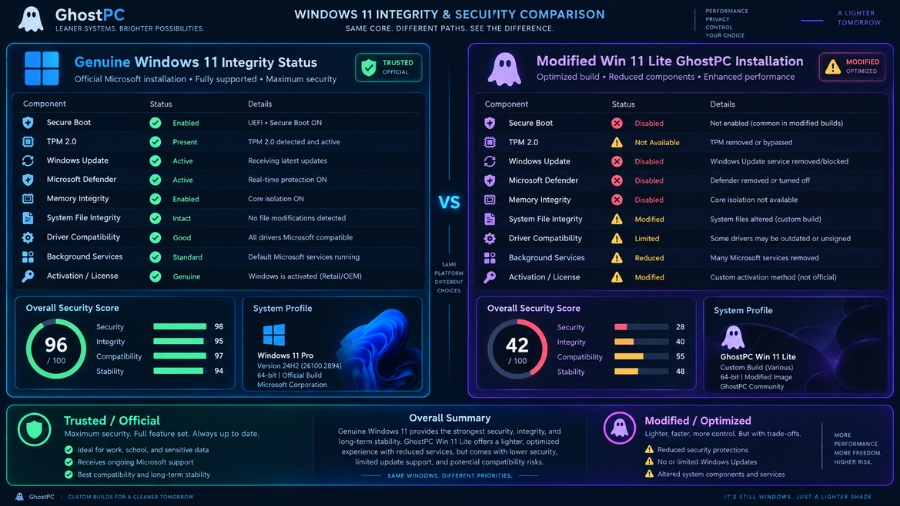 Win 11 lite ghostpc