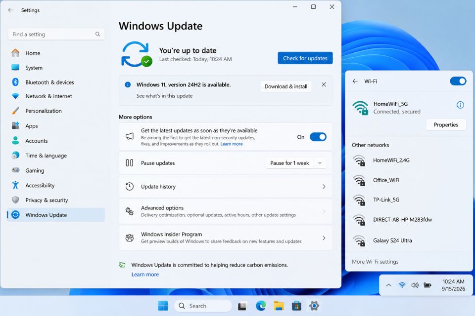 Windows 11 tu ngat ket noi WiFi lien tuc Sua the nao 6