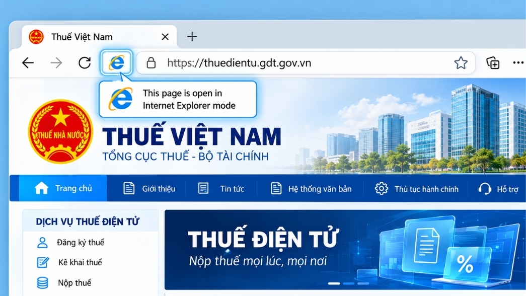 Cách Mở Lại Trình Duyệt Internet Explorer Ie Cũ Trên Win 11 Chạy Web Thuế