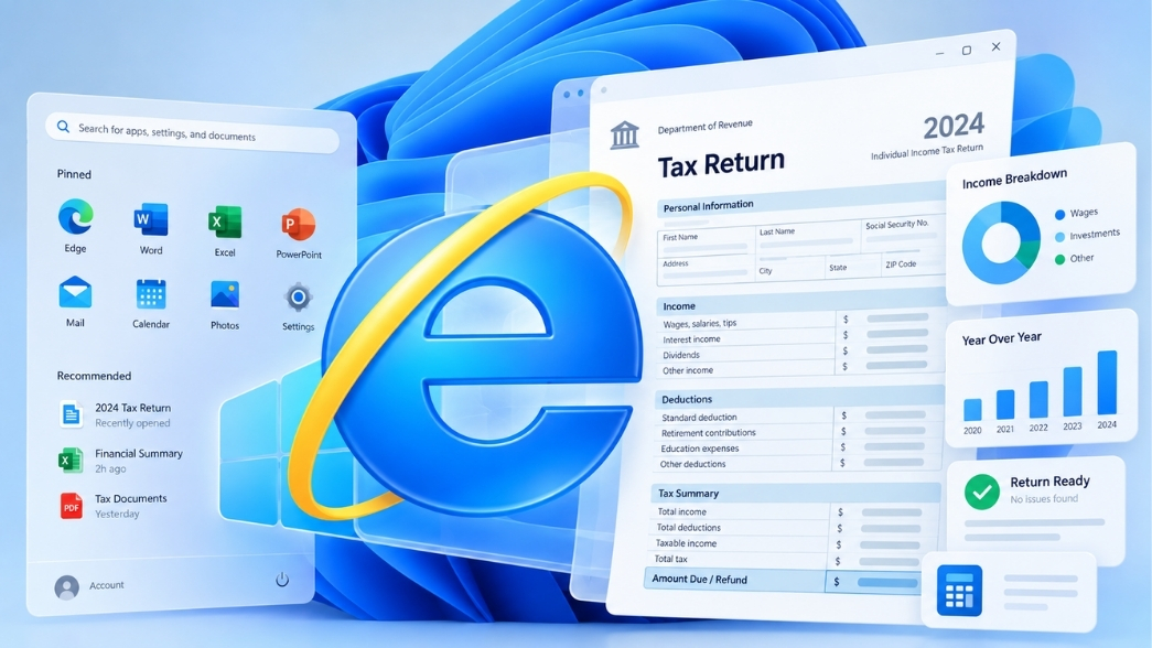 Cách Mở Lại Trình Duyệt Internet Explorer Ie Cũ Trên Win 11 Chạy Web Thuế