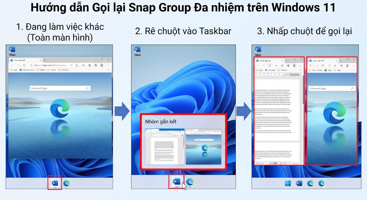 Huong Dan Su Dung Tinh Nang Snap Groups Tren Windows 11 Pro 3