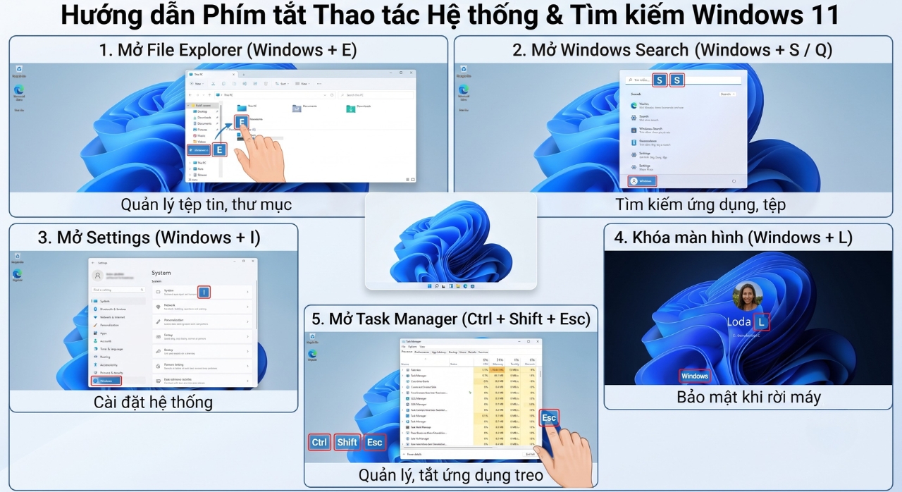 Tổng Hợp Các Phím Tắt Windows 11 Cực Hay "Bỏ Túi" Cho Dân Văn Phòng 7 Tong Hop Cac Phim Tat Windows 11 Cuc Hay Bo Tui Cho Dan Van Phong 4